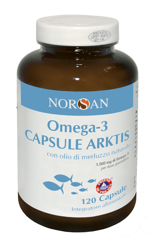 NORSAN OMEGA 3 ARKTIS 120 CAPSULE - FarmaLucia