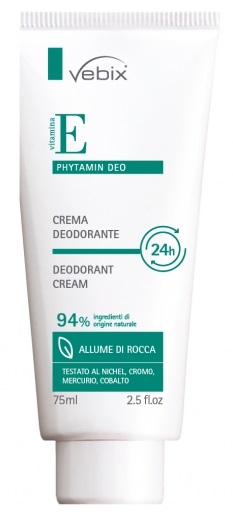 VEBIX PHYTAMIN E DEO PERFORMANCE CREMA DEO 24H-75ML ALLUME DI ROCCA - FarmaLucia