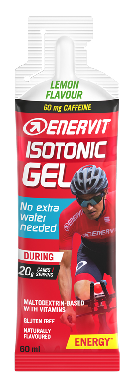 ENERVIT SPORT ISOTONIC GEL LIMONE CON CAFFEINA 60 ML - FarmaLucia