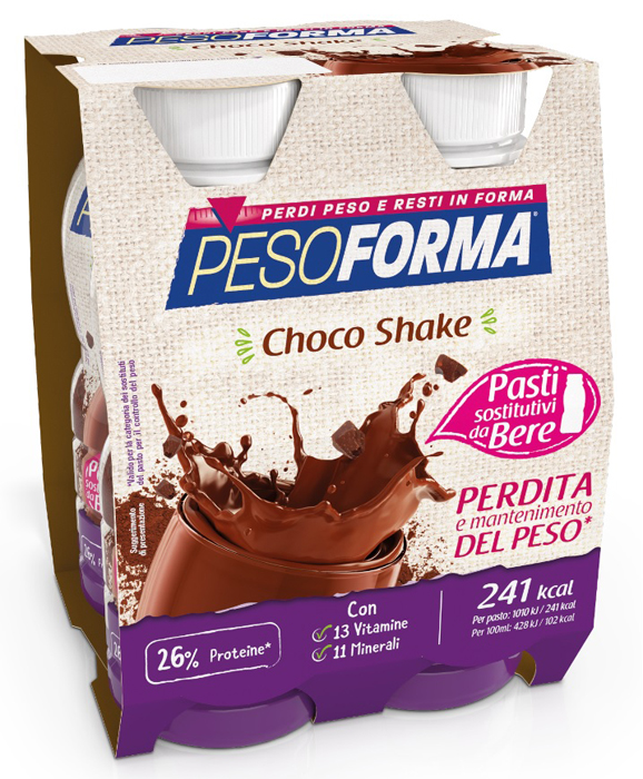 PESOFORMA CHOCO SHAKE 4X236 ML - FarmaLucia