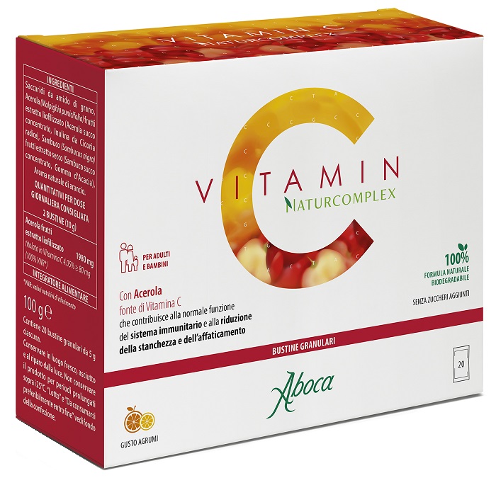 VITAMIN C NATURCOMPLEX 20 BUSTINE - FarmaLucia