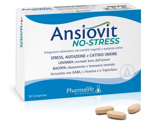 ANSIOVIT NO STRESS 30 COMPRESSE - FarmaLucia