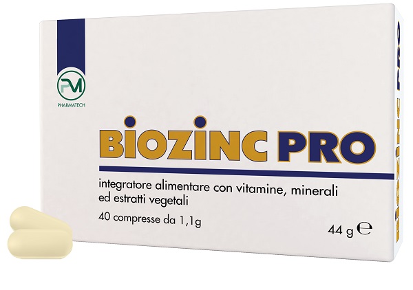 BIOZINC PRO 40 COMPRESSE - FarmaLucia
