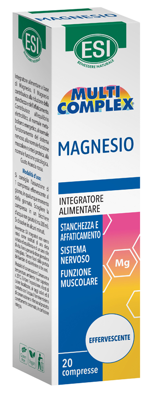 ESI MULTICOMPLEX MAGNESIO 20 COMPRESSE EFFERVESCENTI - FarmaLucia