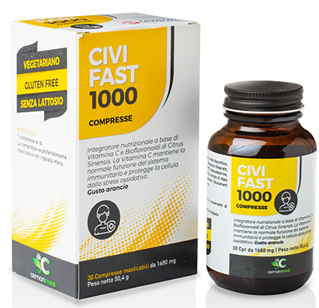 CIVIFAST 1000 30 COMPRESSE MASTICABILI - FarmaLucia