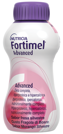 FORTIMEL ADVANCED FRAGOLA DI BOSCO 4 X 200 ML - FarmaLucia