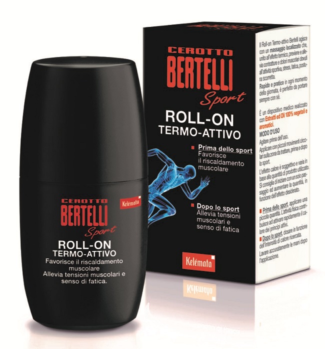 BERTELLI CEROTTO SPORT ROLL-ON TERMO-ATTIVO 50 ML - FarmaLucia
