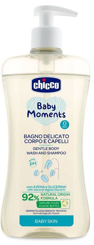 CHICCO BABY MOMENTS BAGNO CORPO CAP 500 ML - FarmaLucia