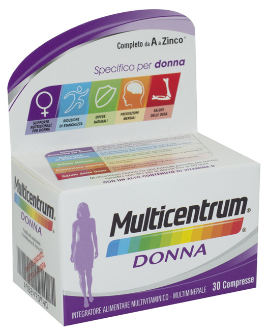 MULTICENTRUM DONNA 30 COMPRESSE - FarmaLucia
