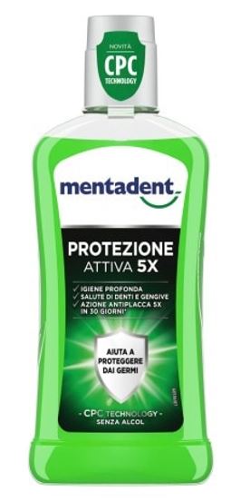 MENTADENT COLLUTORIO PROTEZIONE ATTIVA 400 ML - FarmaLucia