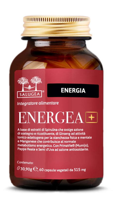 SALUGEA ENERGEA+ 60 CAPSULE - FarmaLucia