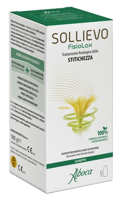 SOLLIEVO FISIOLAX SCIROPPO 180 G - FarmaLucia