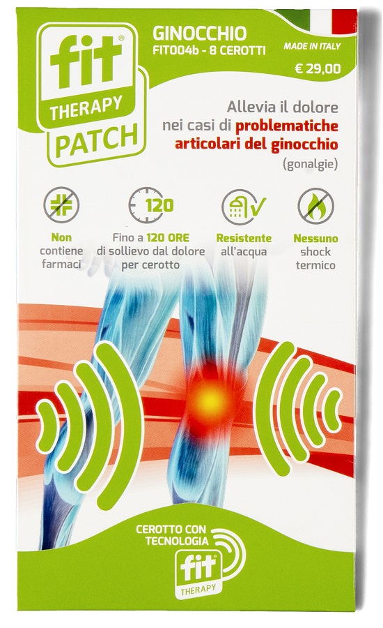 CEROTTO FIT THERAPY GINOCCHIO 8 PEZZI - FarmaLucia