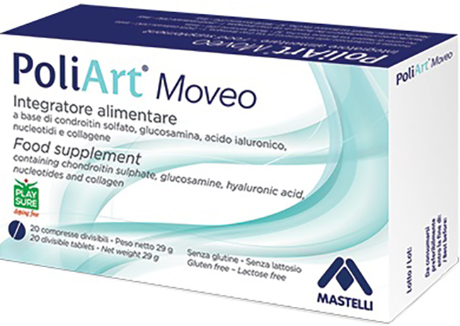 POLIART MOVEO 20 COMPRESSE DIVISIBILI NON RIVESTITE - FarmaLucia