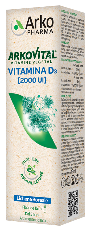 ARKOVITAL VITAMIN D3 15 ML - FarmaLucia
