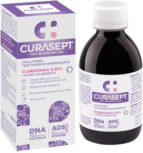CURASEPT COLLUTORIO ADS DNA TRATTAMENTO RIGENERANTE 200 ML - FarmaLucia