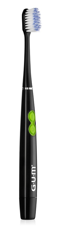 GUM SONIC DAILY SPAZZOLINO BATTERIA ADULTI BLACK - FarmaLucia