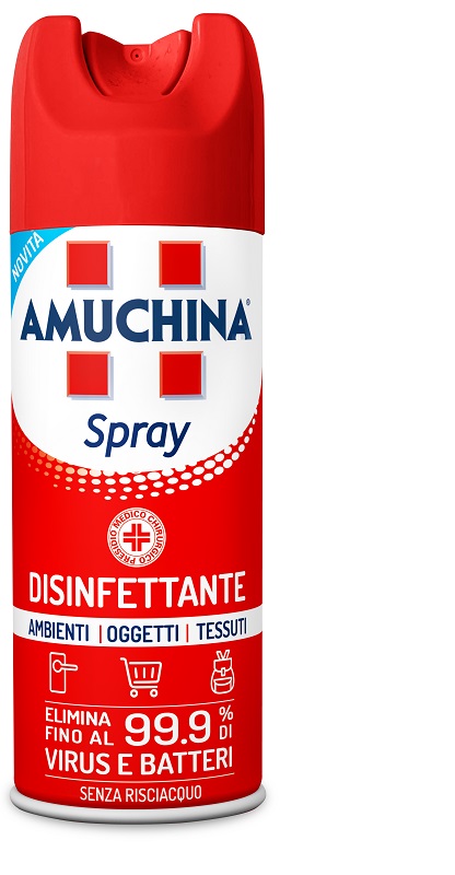 AMUCHINA SPRAY AMBIENTI OGGETTI TESSUTI 400 ML - FarmaLucia