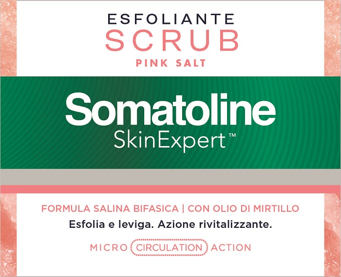 SOMATOLINE SKIN EXPERT SCRUB PINK SALT 350 G - FarmaLucia
