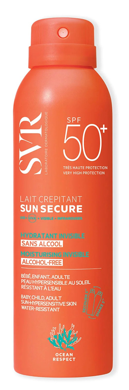 SUN SECURE LAIT CREPITANT SPF50+ 200 ML - FarmaLucia