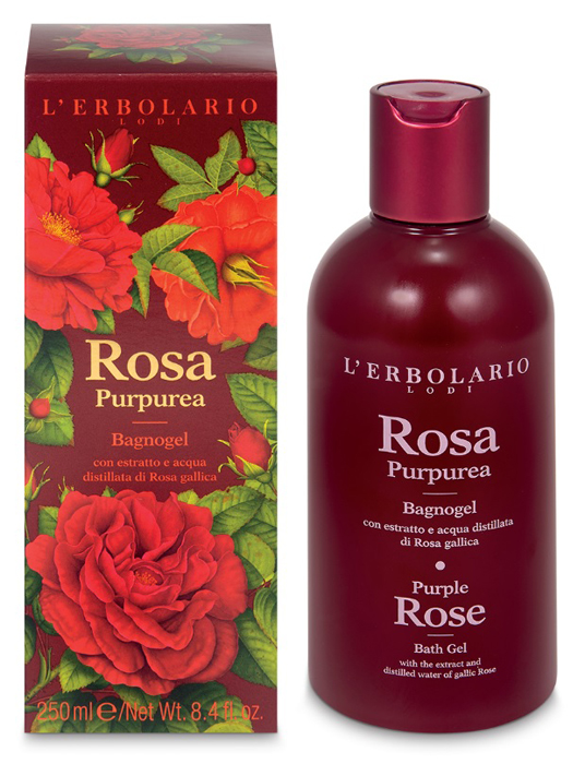 ROSA PURPUREA BAGNOGEL 250 ML - FarmaLucia