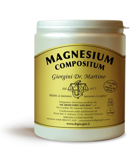 MAGNESIUM COMPOSITUM POLVERE 500 G - FarmaLucia