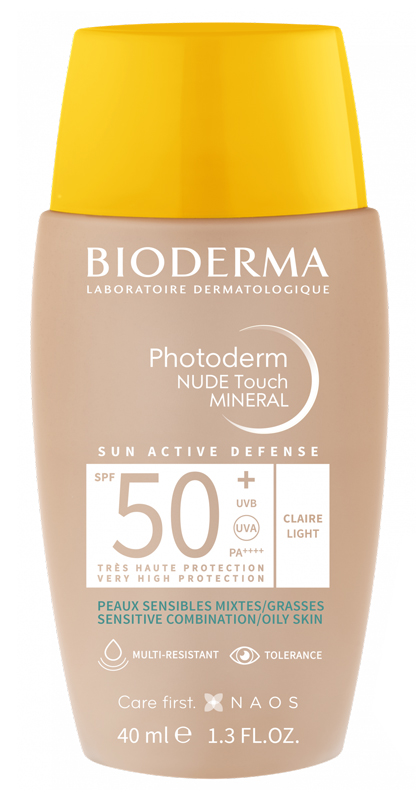 PHOTODERM NUDE TOUCH CLAIRE SPF50+ 40 ML - FarmaLucia