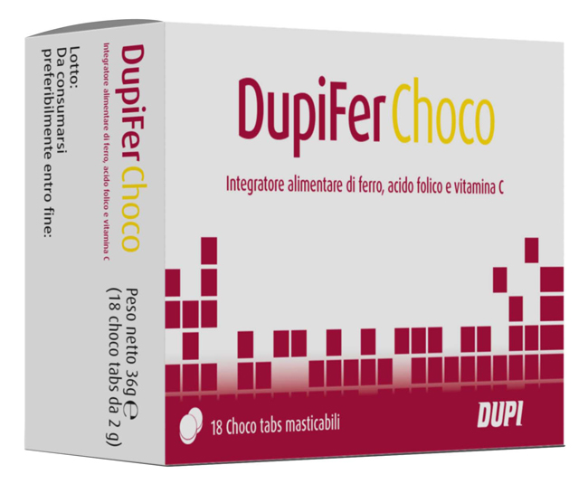 DUPIFER CHOCO 18 CHOCO TABS - FarmaLucia