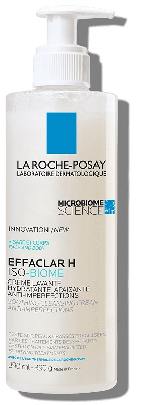 EFFACLAR H ISO BIOME CREMA LAVANTE 400 ML - FarmaLucia