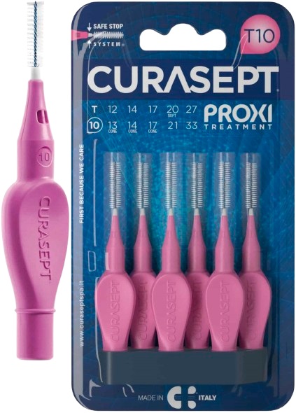 CURASEPT PROXI T10 FUXIA 6 PEZZI - FarmaLucia