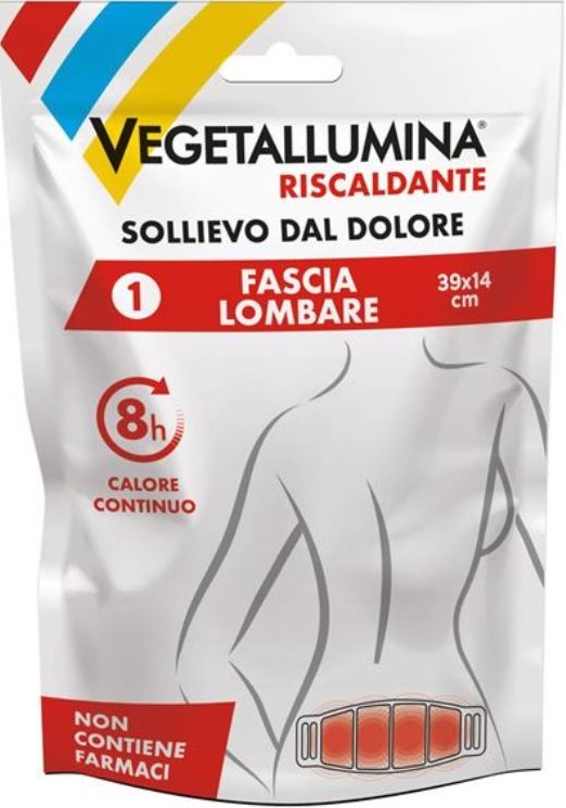 VEGETALLUMINA FASCIA LOMBARE RISCALDANTE 1 PEZZO - FarmaLucia