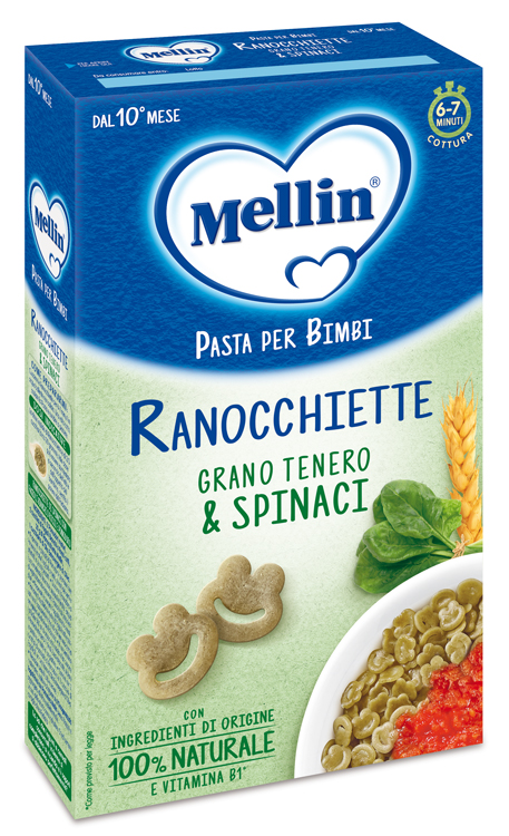 MELLIN RANOCCHIETTE CON SPINACI 280 G - FarmaLucia