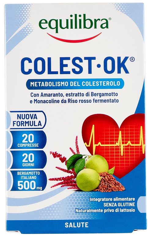EQUILIBRA COLEST OK 20 COMPRESSE - FarmaLucia