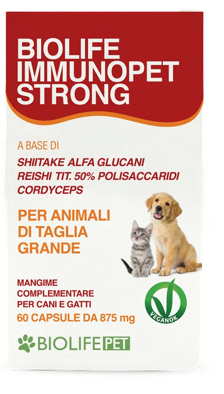 BIOLIFE IMMUNOPET STRONG 60 CAPSULE - FarmaLucia