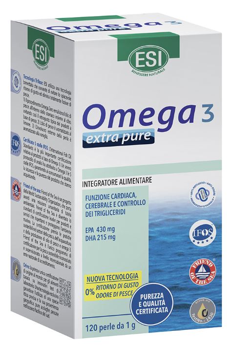 ESI OMEGA 3 EXTRA PURE 80 PERLE + 40 PERLE IN OMAGGIO - FarmaLucia