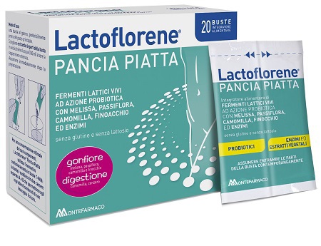 LACTOFLORENE PANCIA PIATTA 20 BUSTINE - FarmaLucia