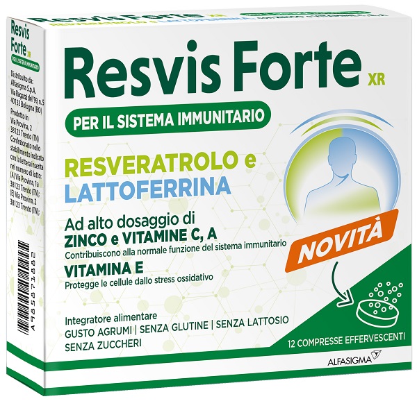 RESVIS FORTE XR 12 COMPRESSE EFFERVESCENTI - FarmaLucia
